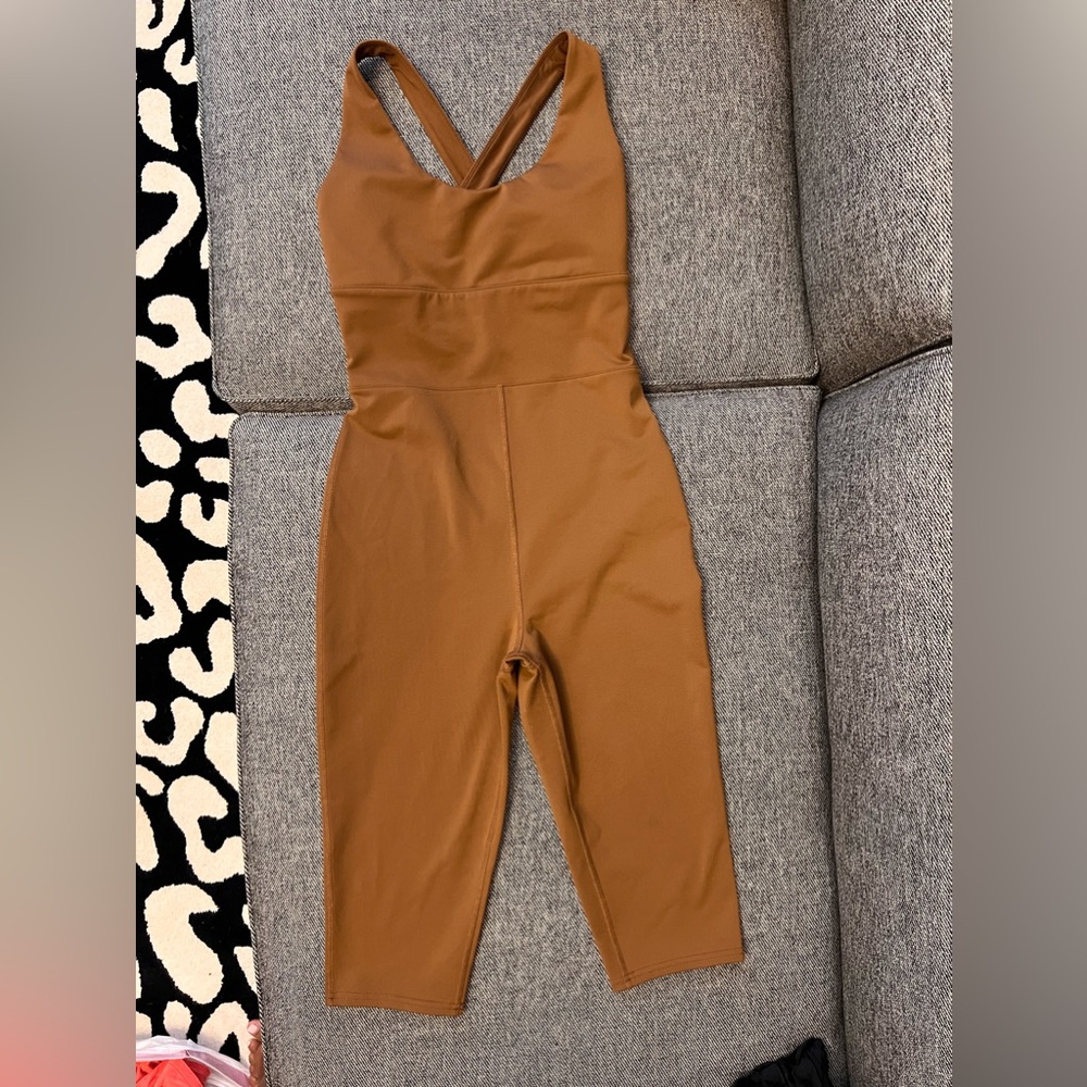 ALO Yoga Brown Jumpsuit